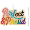 Hallmark Keepsake Christmas Ornament 2023, Proud to Be Me, Rainbow LGBTQIA Pride(Perfect & Proud)
