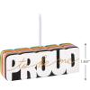 Hallmark Keepsake Christmas Ornament 2023, Proud to Be Me, Rainbow LGBTQIA Pride(Proud to be Me)