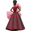 Hallmark Keepsake Christmas Ornament 2024, 2024 Latina Holiday Barbie, Gifts for Her(2024 Black Holiday Barbie)