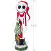 Hallmark Keepsake Christmas Ornament 2024, Disney Tim Burton’s The Nightmare Before Christmas Oogie Boogie With Sound and Motion, Gifts for Disney Fans(Santa Jack Skellington)