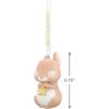Hallmark Keepsake Christmas Ornament 2024, Godchild Bunny 2024, Porcelain, Family Gifts(2024 Godchild Bunny)