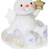 Hallmark Keepsake Christmas Ornament 2024, Godchild Bunny 2024, Porcelain, Family Gifts(2025 Godchild Snow Angel)