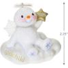 Hallmark Keepsake Christmas Ornament 2024, Godchild Bunny 2024, Porcelain, Family Gifts(2025 Godchild Snow Angel)