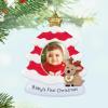 Hallmark Keepsake Christmas Ornament 2024, Little Bundle Big Joy 2024 Photo Frame, Baby Shower Gifts(2025 Baby’s First Christmas)