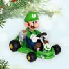 Hallmark Keepsake Christmas Ornament 2024, Nintendo Super Mario Powered Up With Mario Propeller Mario, Gifts for Gamers(Mario Kart Luigi)