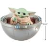 Hallmark Keepsake Christmas Ornament 2024, Star Wars: The Mandalorian Grogu in Hovering Pram With Light, Sound and Motion, Gifts for Star Wars Fans
