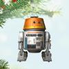 Hallmark Keepsake Christmas Ornament 2024, Star Wars: The Mandalorian Wielding the Darksaber, Gifts for Star Wars Fans(Ahsoka Chopper)