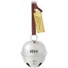Hallmark Keepsake Christmas Ornament 2024, The Polar Express 20th Anniversary Santa’s Sleigh Bell 2024, Metal, Christmas Movie Gifts(2024 The Polar Express)