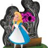 Hallmark Keepsake Christmas Ornament 2025, Disney Alice in Wonderland and The Cheshire Cat with Light, Gifts for Disney Fans(Alice in Wonderland and the Cheshire Cat)