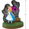 Hallmark Keepsake Christmas Ornament 2025, Disney Alice in Wonderland and The Cheshire Cat with Light, Gifts for Disney Fans(Alice in Wonderland and the Cheshire Cat)