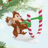 Hallmark Keepsake Christmas Ornament 2025, Disney Chip and Dale Candy Cane Catapult, Gifts for Disney Fans(Candy Cane Catapult)