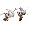 Hallmark Keepsake Christmas Ornament 2025, Disney Chip and Dale Candy Cane Catapult, Gifts for Disney Fans(Chip and Dale)