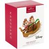 Hallmark Keepsake Christmas Ornament 2025, Disney Chip and Dale Candy Cane Catapult, Gifts for Disney Fans(Snow Much Fun!)