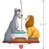 Hallmark Keepsake Christmas Ornament 2025, Disney Lady and The Tramp 70th Anniversary Spaghetti Supper, Gifts for Disney Fans(Spaghetti Supper)