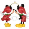 Hallmark Keepsake Christmas Ornament 2025, Disney Mickey and Friends Firefighting Friends 2025 with Light, Sound and Motion, Gifts for Disney Fans(Mickey and Minnie a Season of Love)