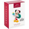 Hallmark Keepsake Christmas Ornament 2025, Disney Mickey and Friends Firefighting Friends 2025 with Light, Sound and Motion, Gifts for Disney Fans(Santa Mickey)