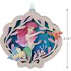 Hallmark Keepsake Christmas Ornament 2025, Disney Mickey and Friends Sending Season’s Greetings, Papercraft, Gifts for Disney Fans(Ariel)
