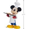 Hallmark Keepsake Christmas Ornament 2025, Disney Minnie Mouse Sunny Chic, Gifts for Disney Fans(Baker Mickey)