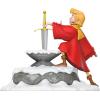 Hallmark Keepsake Christmas Ornament 2025, Disney Pinocchio 85th Anniversary Geppetto’s Wish Come True with Light, Papercraft, Gifts for Disney Fans(The Sword in the Stone)