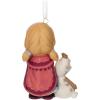 Hallmark Keepsake Christmas Ornament 2025, Disney Precious Moments Tinker Bell, Porcelain, Gifts for Disney Fans(Anna and Olaf)