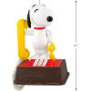 Hallmark Keepsake Christmas Ornament 2025, Peanuts 75th Anniversary Hello, Snoopy! with Sound, Gifts for Peanuts Fans(Hello  Snoopy!)