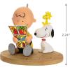Hallmark Keepsake Christmas Ornament 2025, Peanuts 75th Anniversary Hello, Snoopy! with Sound, Gifts for Peanuts Fans(Sunday Morning Funnies)