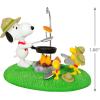 Hallmark Keepsake Christmas Ornament 2025, Peanuts 75th Anniversary Snoopy as The Flying Ace Musical, Gifts for Peanuts Fans(Pancake Pals)
