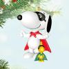 Hallmark Keepsake Christmas Ornament 2025, Peanuts Spotlight on Snoopy Masked Marvel, Gifts for Peanuts Fans(Snoopy Masked Marvel)