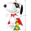 Hallmark Keepsake Christmas Ornament 2025, Peanuts Spotlight on Snoopy Masked Marvel, Gifts for Peanuts Fans(Snoopy Masked Marvel)