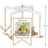 Hallmark Keepsake Christmas Ornament, Personalized Harry Potter, Slytherin Sorting Hat(Personalized Welcome to the Wizarding World)