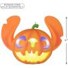 Hallmark Keepsake Halloween Ornament 2025, Disney Lilo & Stitch Spooky Stitch Jack-o’-Lantern with Light, Gifts for Disney Fans(Stitch Jack-o’-Lantern with Light)
