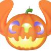 Hallmark Keepsake Halloween Ornament 2025, Disney Lilo & Stitch Spooky Stitch Jack-o’-Lantern with Light, Gifts for Disney Fans(Stitch Jack-o’-Lantern with Light)