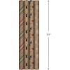 Hallmark Kraft Christmas Wrapping Paper for Kids with Cut Lines on Reverse (4 Rolls: 88 sq. ft. ttl) Penguins, Santa, Snowmen, Polka Dots(Christmas Lights  Deer  Snowflakes  Red  Green  Blue Stripes)