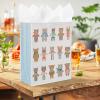 Hallmark Large Baby Gift Bag with Tissue Paper (G is for Girl)(Bears and Bunnies)