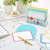 Hallmark Little World Changers Kids Blank Cards Assortment with Organizer (24 Encouragement Cards and Envelopes)(Blue Red Yellow and Light Blue)