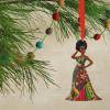 Hallmark Mahogany Black Fashion Woman Christmas Ornament(Fashion Woman)