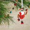 Hallmark Mahogany Black Fashion Woman Christmas Ornament(Roller Skating Santa)