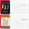 Hallmark Mahogany Christmas Card Assortment (24 Cards and Envelopes) Black Santa Claus, Let’s Get Merry(Get Merry Mahogany Holiday Card Assortment)
