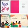 Hallmark Mahogany Friendship Cards, Thinking of You Cards, Just Because Cards Assortment for Women (5 Cards with Envelopes)(Mahogany Friendship Cards)