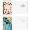 Hallmark Mahogany Religious Boxed Christmas Cards Assortment (4 Designs, 12 Cards with Envelopes)(Holiday Angel and Choir  Mahogany Card Pack)