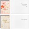 Hallmark Mahogany Religious Boxed Christmas Cards Assortment (4 Designs, 12 Cards with Envelopes)(Holiday Watercolor Nature Religious Card Pack)