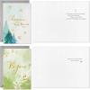 Hallmark Mahogany Religious Boxed Christmas Cards Assortment (4 Designs, 12 Cards with Envelopes)(Holiday Watercolor Nature Religious Card Pack)