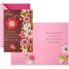 Hallmark Mahogany Religious Thank You Cards, Pack of 2 (Blessed) for Nurses Day, Administrative Professionals Day, Clergy and More(Blessed)