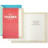 Hallmark Mahogany Religious Thank You Cards, Pack of 2 (Blessed) for Nurses Day, Administrative Professionals Day, Clergy and More(Many Thanks)