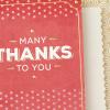 Hallmark Mahogany Religious Thank You Cards, Pack of 2 (Blessed) for Nurses Day, Administrative Professionals Day, Clergy and More(Many Thanks)