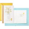 Hallmark Mahogany Religious Thank You Cards, Pack of 2 (Blessed) for Nurses Day, Administrative Professionals Day, Clergy and More(Vase of Flowers)