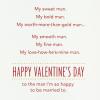 Hallmark Mahogany Valentines Day Card for Husband (My Man)