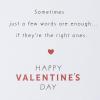 Hallmark Mahogany Valentines Day Card for Husband, Wife, Boyfriend, Girlfriend (Real Love)(Multicolor)