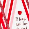 Hallmark Mahogany Valentines Day Card for Husband, Wife, Boyfriend, Girlfriend (Real Love)(Real Love  Mahogany Card)