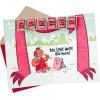 Hallmark Mahogany Valentines Day Card for Wife or Girlfriend (Love of a Lifetime)(Wife  Caveman Humor)